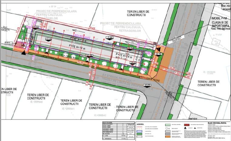 Sector 3, Metrou Nicolae Teclu, teren cu proiect autorizat  P+4E+7R.